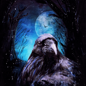 Mysic Raven-The Greeting Card