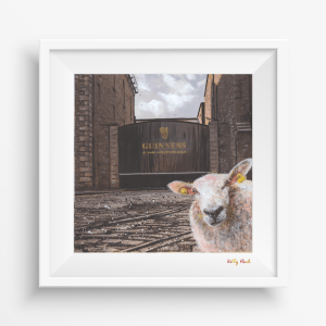 Ewe selfie@ St. James' Gate - Co. Dublin