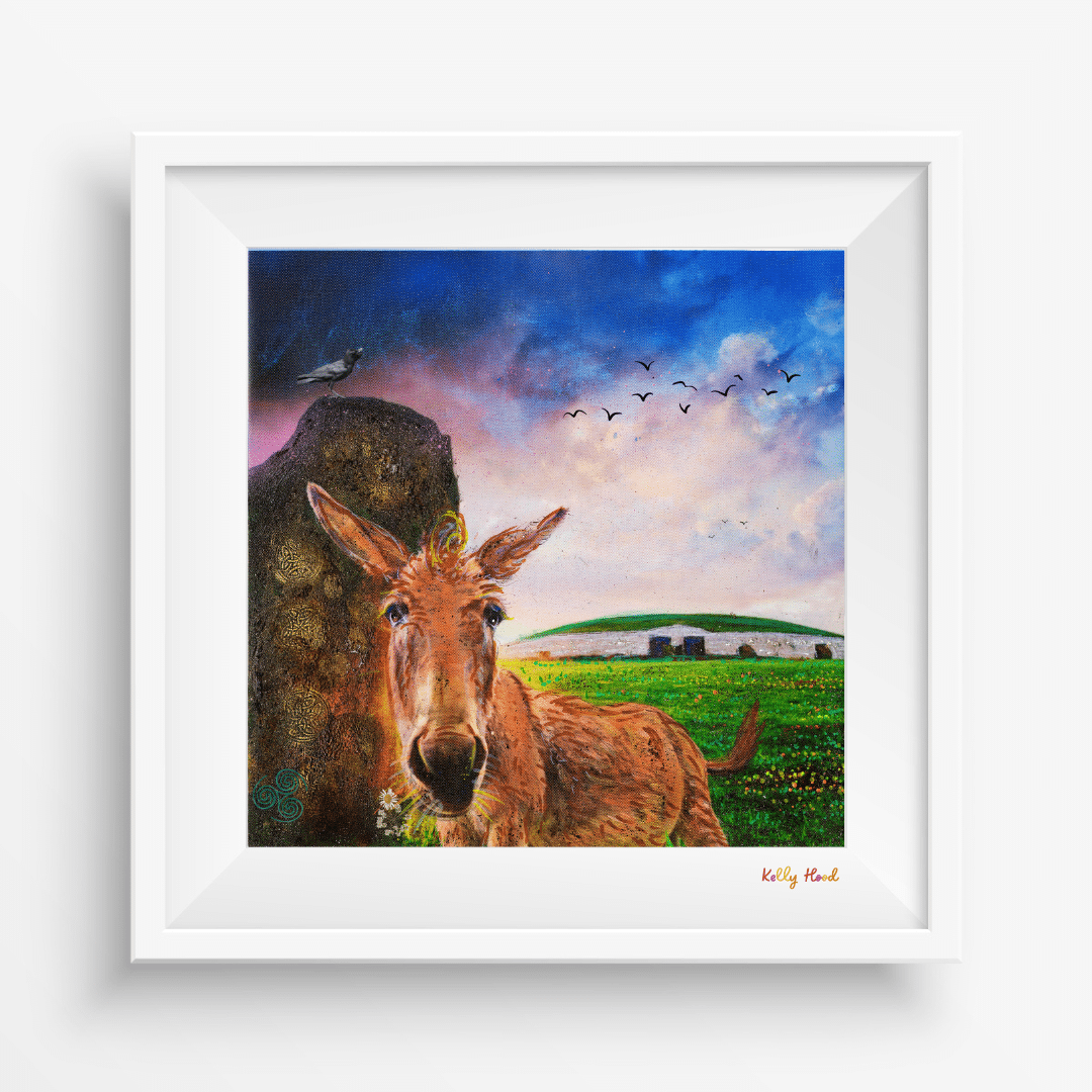 Donkey Selfie @ Newgrange – Co. Meath