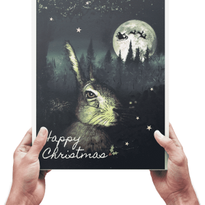 The Christmas Hare -The Greeting Card