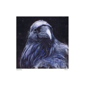 FRAMED Limited Edition Print THE BORN Wild COLLECTION – Mystic Raven